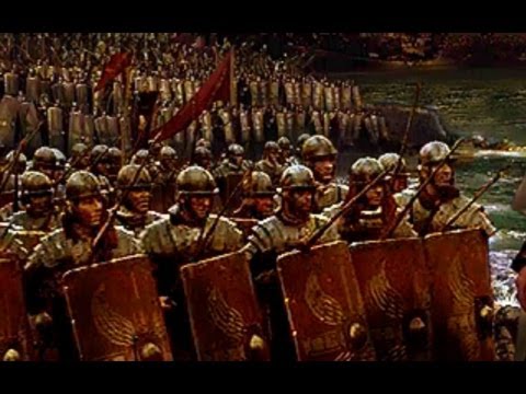 La legión romana, legionarios romanos, soldados de Roma.