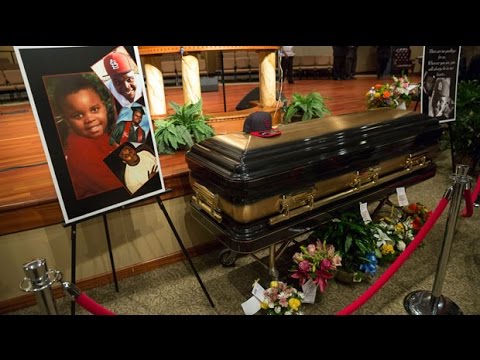 Thousands attend Ferguson teen Michael Brown's funeral