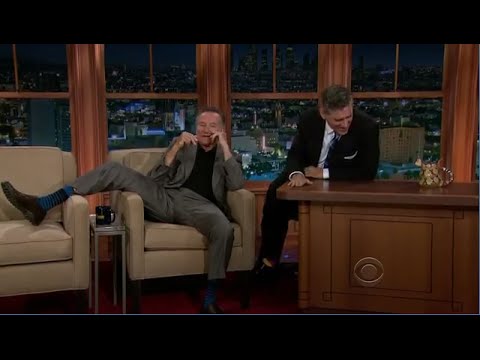 Robin Williams last interview on Craig Ferguson 2013 - R.I.P.