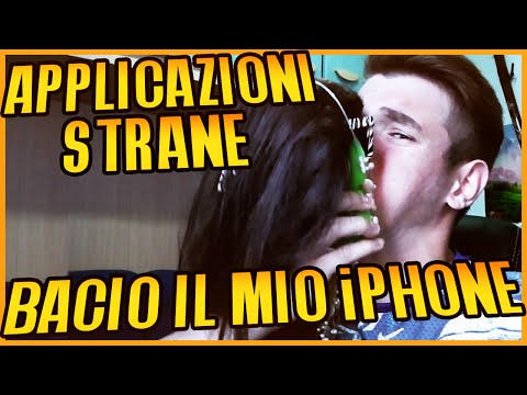 APPLICAZIONI STRANE! # IL MIO IPHONE MI DA UN BACIO!!