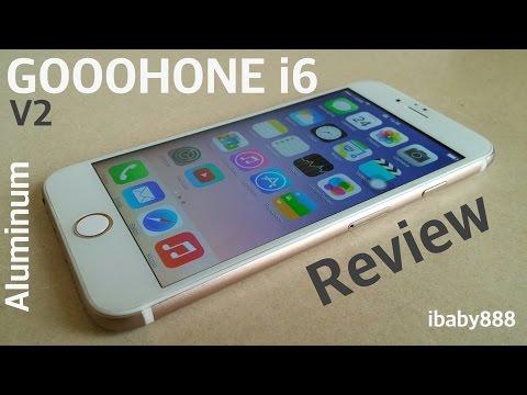 Goophone i6 V2 - MTK6582 Quadcore Aluminum - iPhone 6 Clone - Review!