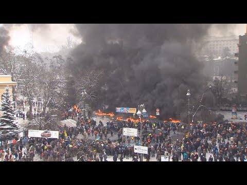 LIVE: Kiev mass riots