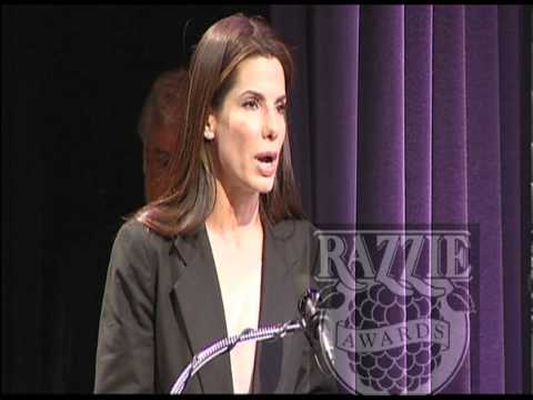 Sandra Bullock takes bow at the RAZZIES®