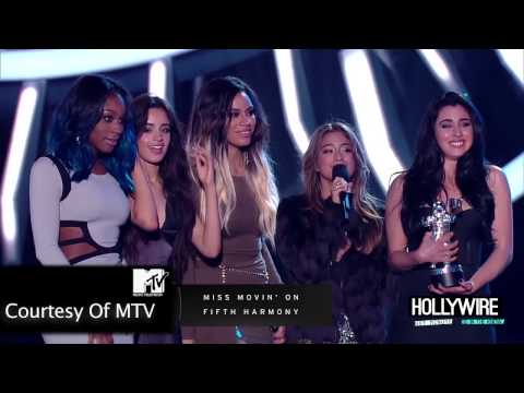 Fifth Harmony Gets Emotional After Winning BIG! (2014 MTV VMAs)