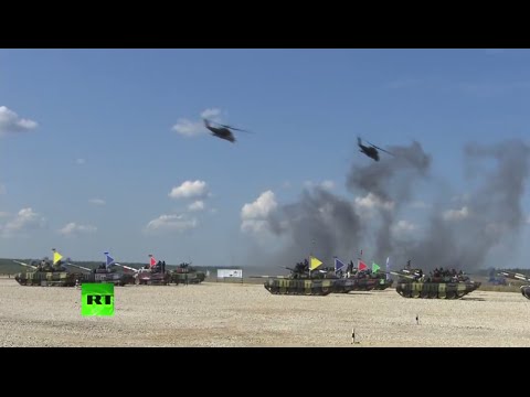 Tank Biathlon: World Championship fires off near Moscow