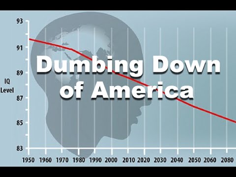 Scientists: People ARE Getting DUMBER - Average IQ Continues to Drop