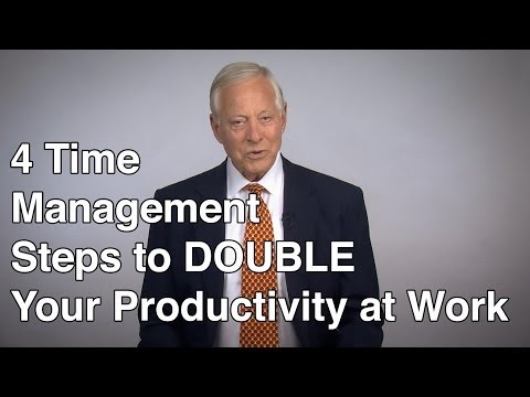 4 Time Management Steps to DOUBLE Your Productivity at Work