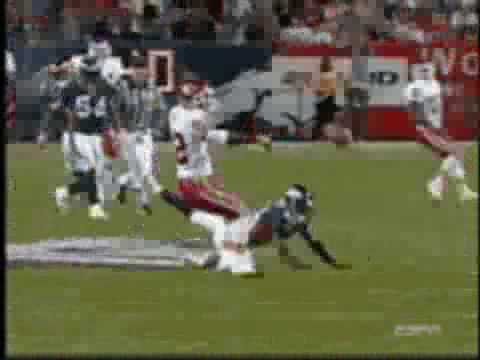 John Lynch Hits Dante Hall