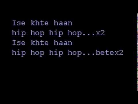 Ise kehte hai hip hop Yo Yo honey singh FEAT. Lil golu lyrics