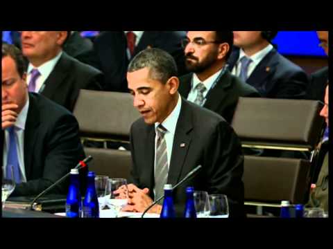 NATO Summit Chicago- President Obama's Welcoming Remarks at the Meeting on Afghanistan