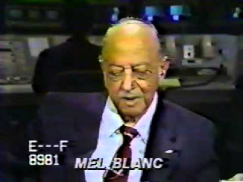 Rare Interview of Mel Blanc on CNN