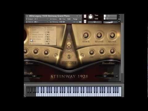 8Dio 1928 Legacy Steinway Piano Demonstration