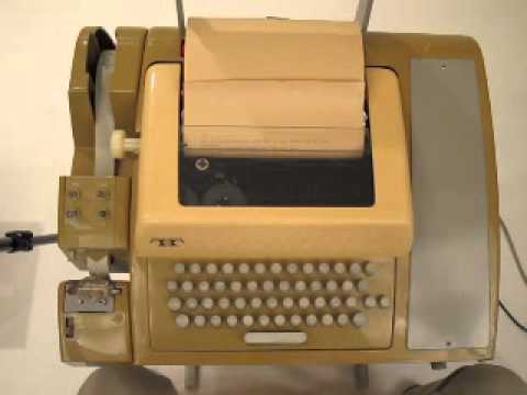 Teletype Model 33 ASR.wmv