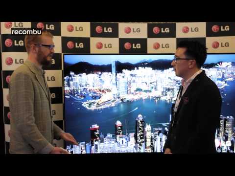 LG's curved 4K Ultra HD OLED TV - a world first