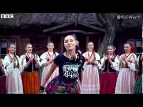 Us Slavs, music video mocks stereotypes, BBC News