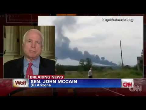 John McCain Unveils True Motive For Shooting MH-17 To Escalate War With Russia