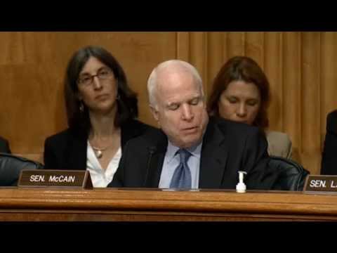 Senate John McCain Grills Panel on Child Immigration Crisis