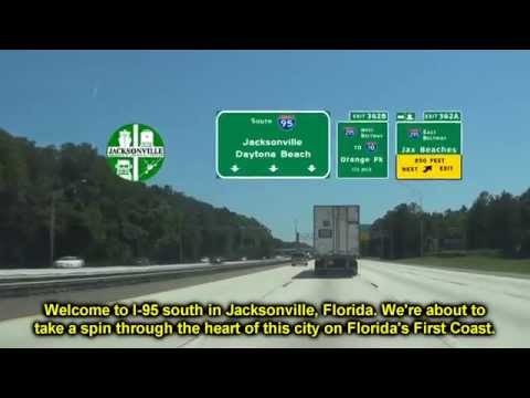 I 95 South Through Jacksonville, FL