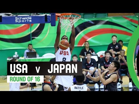 USA v Japan - Round of 16 Full Game - 2014 FIBA U17 World Championship