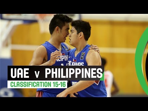 UAE v Philippines - Classification 15-16 - 2014 FIBA U17 World Championship