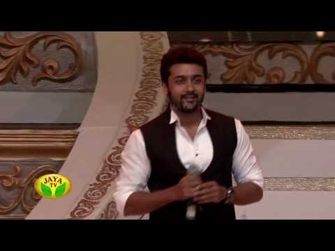 Actor Surya & Director Lingusamy In 100 Year Indian Cinema Celebration by Jaya Tv