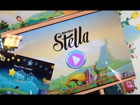 Angry Birds Stella Hands on First Look at the First 7 Levels | Nook Tablet