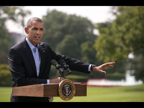 President Obama Gives an Update on the Situation in Iraq