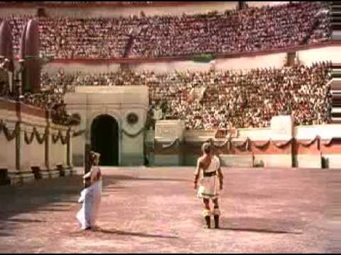 QUO VADIS (1951) -Arena Fight -Man Vs Bull