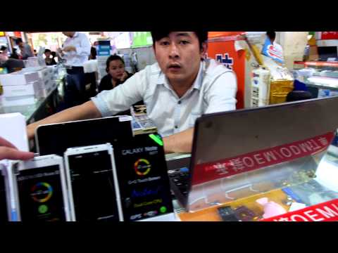 SED Electronics Market (Tablets Market) in Shenzhen walk-through