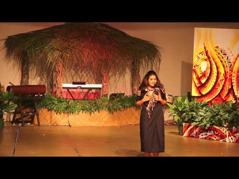 Contestant No.6 -- Newly crowned Miss American Samoa Eleitino Maailopa Tuiasosopo