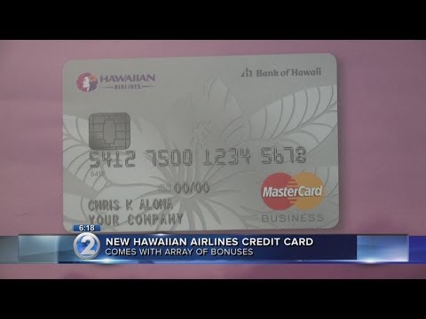 Hawaiian Airlines launches new credit card, current accounts affected