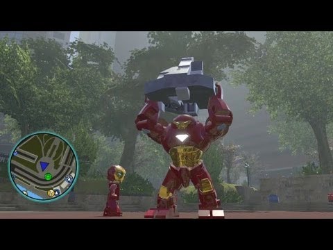 LEGO Marvel Super Heroes - All Big-Fig Characters + Free Roam Gameplay