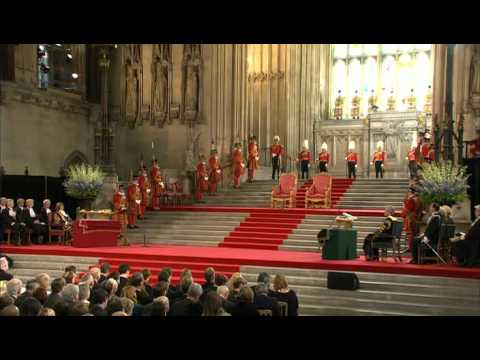 The Queens Jubilee Loyal Address Diamond Jubilee Parliament 2012