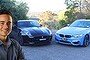 BMW M4 vs Jaguar F-Type V6S (Thumbnail)