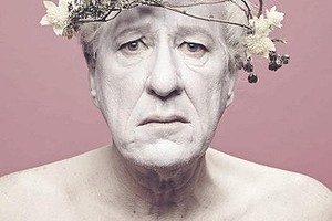 Tragic monarch: Geoffrey Rush as King Lear.