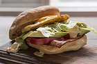 Frank Camorra's BLT with avocado, fried egg and HP mayo