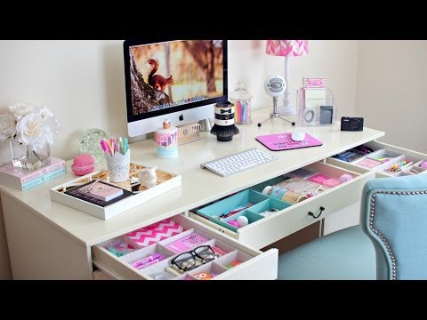 Desk Organization Ideas ~ How To Organize Your Desk