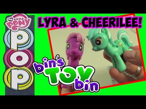 My Little Pony Pop Cheerilee & Lyra Heartstrings Customizable Ponies! Review by Bin's Toy Bin