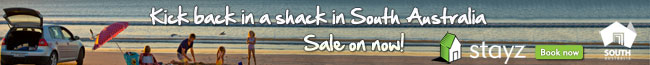 Promotion: Kick back in a shack in South Australia - Sale on now!