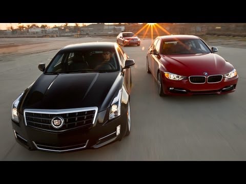 Cadillac ATS 3.6 vs BMW 335i vs Mercedes-Benz C350! - Head 2 Head Episode 21