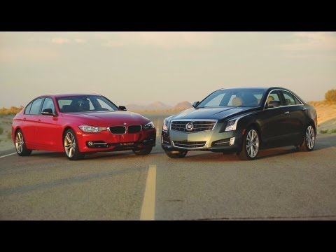 Cadillac ATS 2.0T vs BMW 328i! - Head 2 Head Episode 17