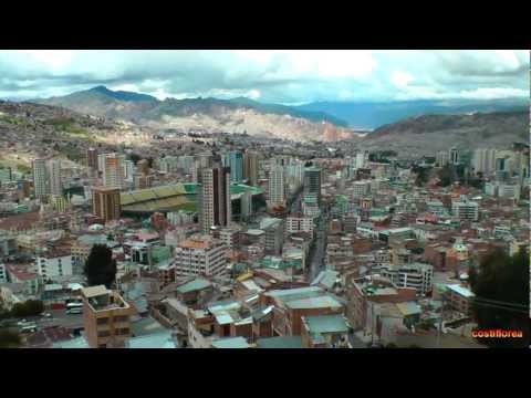 Bolivia - La Paz,Bus tour - South America,part 66 - Travel video HD