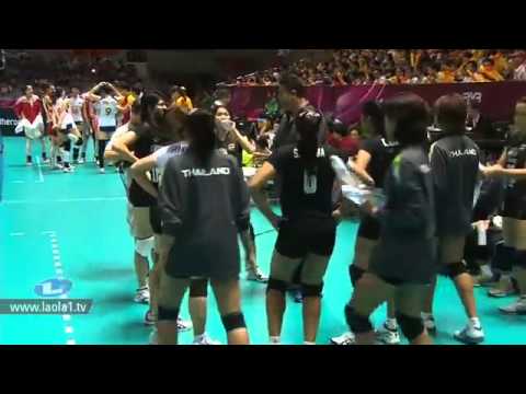 ไทย - จีน Thailand - China Volleyball World Grandprix 2012 - Ningbo, China