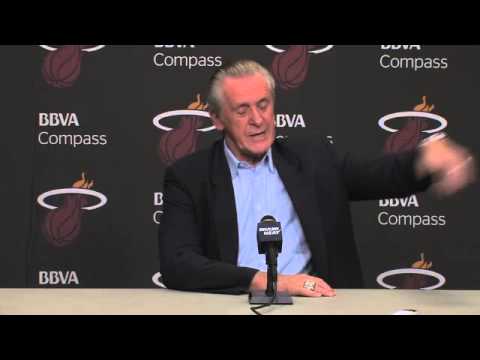 Pat Riley postseason press conference, Part 1