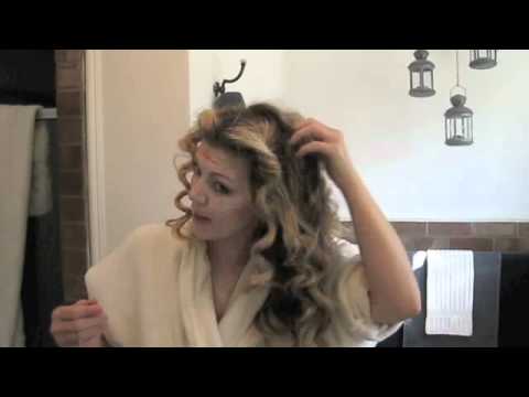 No Heat Curls: Get SJP's BIG Curly Hair with Twisted Buns - Bantu Knots