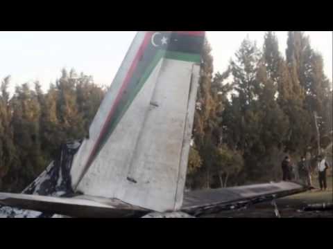 Breaking News: Libyan military plane crashes in Tunisia - 21 February 2014