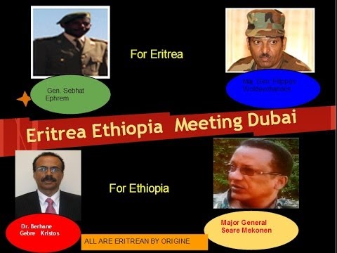 Breaking News - Eritrean Ethiopian Regime's Secret Meeting in Dubai November 7, 2013