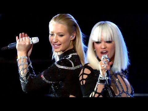 Iggy Azalea & Rita Ora NAIL “Black Widow” Performance - 2014 MTV VMAs