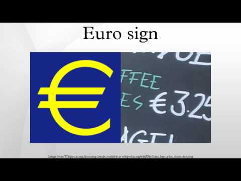 Euro sign