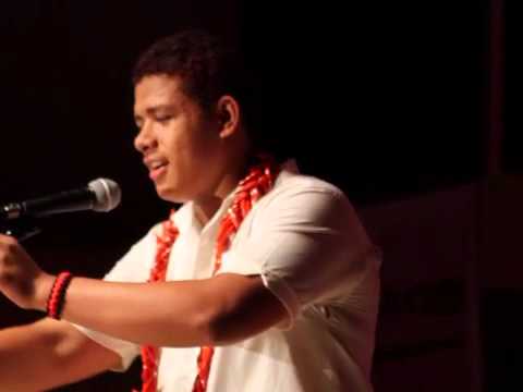 Le Leo o Amerika Samoa Finale performance by Solomona Phillips